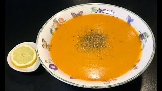 RECETTE TURQUE LA SOUPE DE LENTILLES CORAIL MERCIMEK ÇORBASI 🇹🇷 [upl. by Hnad]