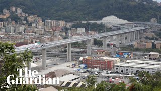 New Genoa bridge opens two years after deadly collapse [upl. by Kele517]