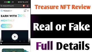 Treasure NFT Real or Fake  Treasure NFT Withdrawal  Treasurenftxyz Review  Scam or Legit [upl. by Olcott]