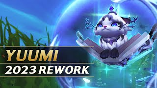 YUUMI REWORK 2023 Gameplay Spotlight Guide  League of Legends [upl. by Rosalie176]