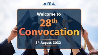 AIMA 28th Convocation  2023 [upl. by Rosalba]