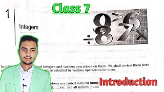 Rs Aggarwal Class 7 Chapter 1  Introduction  Integers  MD Sir Class 7  CBSE  Rs Aggarwal [upl. by Nitsyrc338]