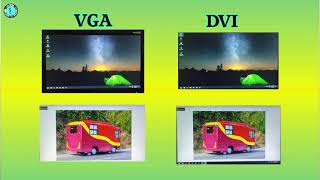 Vga Vs Dvi cable Why always use Vga Which is better Kuch to Kariye [upl. by Ahsatak]