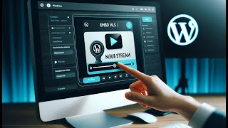 Embed a video player with a live HLS  M3u8 stream in your Wordpress [upl. by Aeynod]