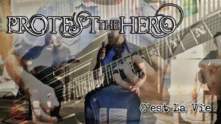 Protest The Hero  Cest La Vie Guitar Solo Cover  TABS [upl. by Ardnatal]