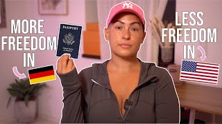 I HAVE MORE RIGHTS IN GERMANY THAN I DO IN THE USA I am an American citizen [upl. by Ennaylloh]