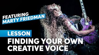 Marty Friedman on Artistry Identity amp Creating Your Own Style [upl. by Inajar]