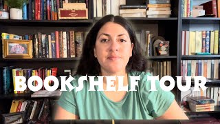 Bookshelf tour  Physical TBR part 2  Historical Fiction [upl. by Ailiec]