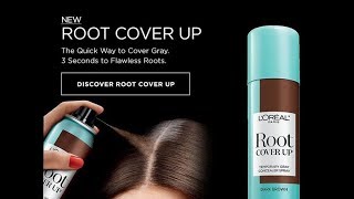 Loreal Hair Color Up Spray Review Root Cover Up [upl. by Laraine850]