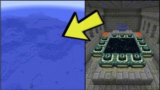 Underwater End Portal Room SEED  Minecraft 112 [upl. by Stoops908]