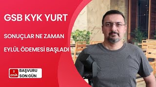 KYK YURT SONUÇLAR NE ZAMAN YURT ÜCRETİ ZAM FARKI EYLÜL AYI ÖDEMESİ BAŞLADI [upl. by Sherill]