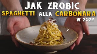 Jak zrobić SPAGHETTI alla CARBONARA w 2022  Mangia Mangia [upl. by Latimore]