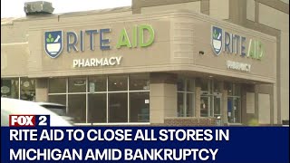 Rite Aid store closures set to impact Michigan [upl. by Entwistle]