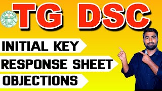 TS DSC PRELIMINARY KEY UPDATE 2024DSC RESPONSE SHEET DOWNLOAD PROCESSDSC RESULTS [upl. by Ursula]