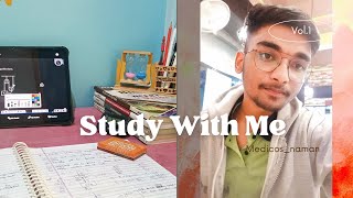 4hours live study with me in library 🔴📚Nomusic Hard days Neet2025 jeeupsc aspirants [upl. by Greyso]