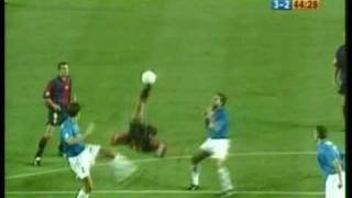 Rivaldo Super Goal in rovesciata [upl. by Woodward]