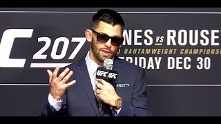 Dominick Cruz Part of Life is Losing UFC 207 Post [upl. by Lehplar]