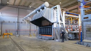 CeoTherm Industrial Furnaces and Solutions for Aluminum Billet CastHouse and Heat Treatment Furnaces [upl. by Ahsile]