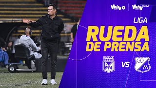 Rueda de prensa de Nacional tras su partido con Millonarios [upl. by Imim]