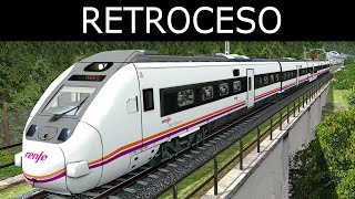 Simulación de RETROCESO de trenes  Renfe 449 Media Distancia en Train Simulator Classic [upl. by Assirrak928]