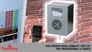 VOX KIT  Speech Intelligibility Test Kit by FlameStop Australia [upl. by Ettennig]