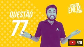 Enem 2017  Ciências Humanas  Questão 77 Caderno Amarelo [upl. by Maloney]