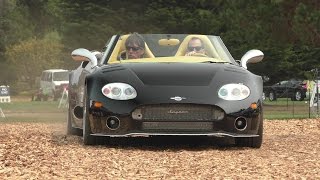 Spyker C8 Spyder  Revs and Lovely sounds [upl. by Hebrew]