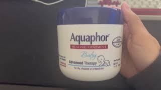 Aquaphor Baby Healing Ointment Review [upl. by Sidwohl]