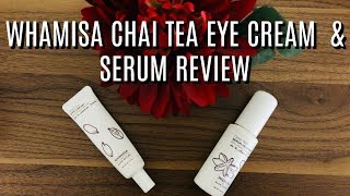 Whamisa Products Review  Eye Cream amp Serum in Cream [upl. by Greenebaum700]