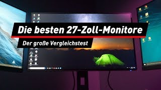 Full HD WQHD und 4K Die besten 27ZollMonitore [upl. by Eatnhoj836]