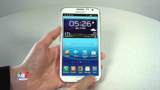 Samsung Galaxy Note 2  Prise en main [upl. by Bannerman]