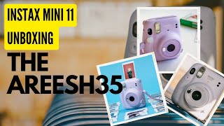 Instax mini 11 Unboxing 😍🤩 instaxmini TheAreesh35 unboxing [upl. by Sherourd624]