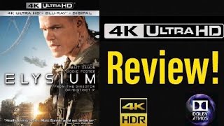 Elysium 2013 4K UHD Bluray Review [upl. by Craddock]