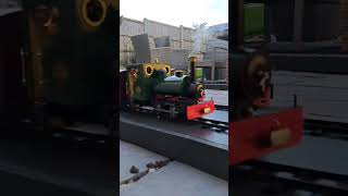 Roundhouse engineering bertie train gardenrailway livesteam railway modeltrain steam [upl. by Meggy]