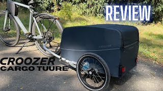 Croozer Cargo Tuure 2024 im Test  Lastenanhänger statt Lastenrad [upl. by Mich]