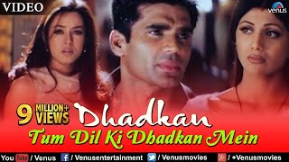 Tum Dil Ki Dhadkan Mein  VIDEO  Suniel Shetty  Dhadkan  Singer  Kumar Sanu  Romantic Song [upl. by Cann]