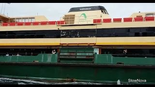 Sydney Ferries  quotThe Narrabeenquot Sydney Harbour to Manly Ferry  Opera House [upl. by Adlanor]