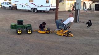 RC John Deere 9520 tractor [upl. by Baelbeer547]