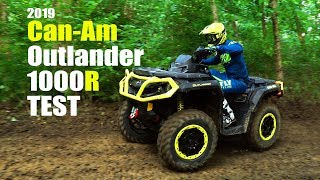 2019 Can Am Outlander 1000R XTP Test Review [upl. by Whitford]