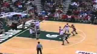 Shane Battier HS Basketball Championship Highlights [upl. by Oyek]