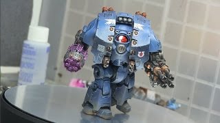 Forge World Leviathan Dreadnought  Painting tutorial [upl. by Gaither]