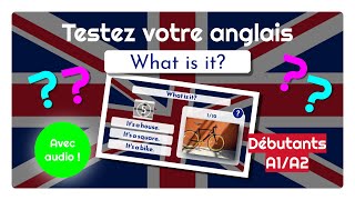 ❓ Quiz 2  Testez votre anglais  Débutants A1A2 [upl. by Reeva796]