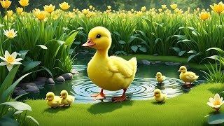 Five Little Ducks  Nursery Rhymes for Kids  Fun Counting Song [upl. by Oirtemed]