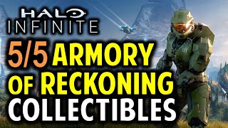 Armory of Reckoning All Collectibles Spartan Core amp Audio Logs Location  Halo Infinite [upl. by Arded167]