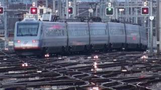 HDArrivederci Cisalpino SBB EC ETR 470 ICN SBahn RABe514 Re44 mit IR in Zürich HBF [upl. by Hedaza]