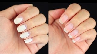 How to Remove Gel Nails at Home DamageFree [upl. by Analeh]