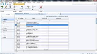 Tutoriel CIEL Comptabilité creation du plan comptable [upl. by Lleraj610]