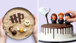 Best Harry Potter Cake Recipes 🧙🏻⚡️ Indulgent Chocolate Cake Decorating Ideas [upl. by Marsden66]