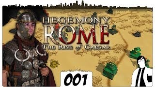 Hegemony Rome 001  Das ist Rome  The Rise of Caesar German Gameplay [upl. by Mirak]