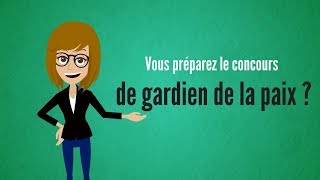 Vidéo Préparation concours gardien de la paix – Carrières publiques [upl. by Strader]